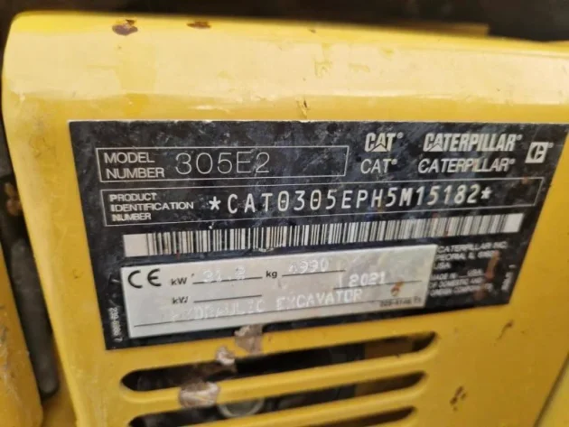 Mini Pelle Caterpillar 305.5E CR / 4,9 T – Image 3