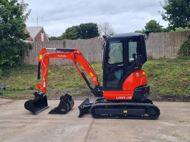 Mini pelle Kubota U20-3a / 2,4 T – Image 8