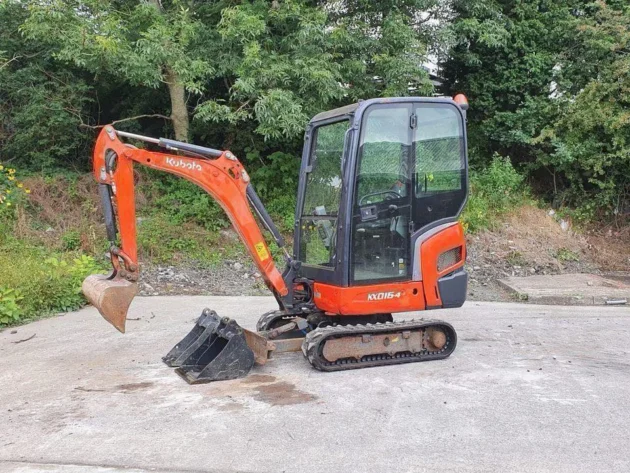 Mini pelle Kubota KX016-4 / 1,6 T – Image 3