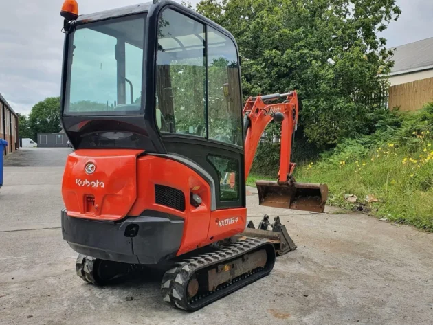 Mini pelle Kubota KX016-4 / 1,6 T – Image 5